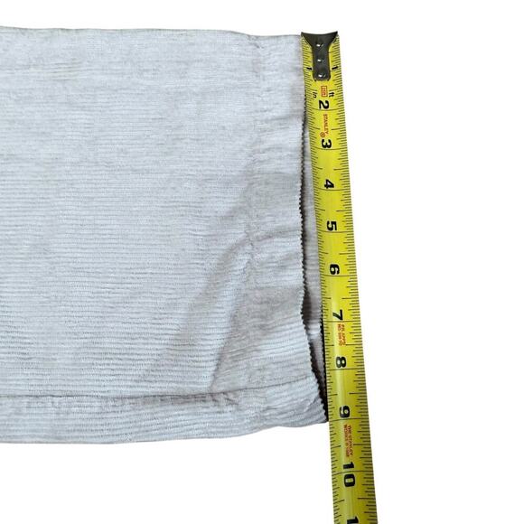 Brochu Walker The Harlow Pant Perle Wide Legs Corduroy L Minimalism Quiet Luxury - Picture 11 of 12